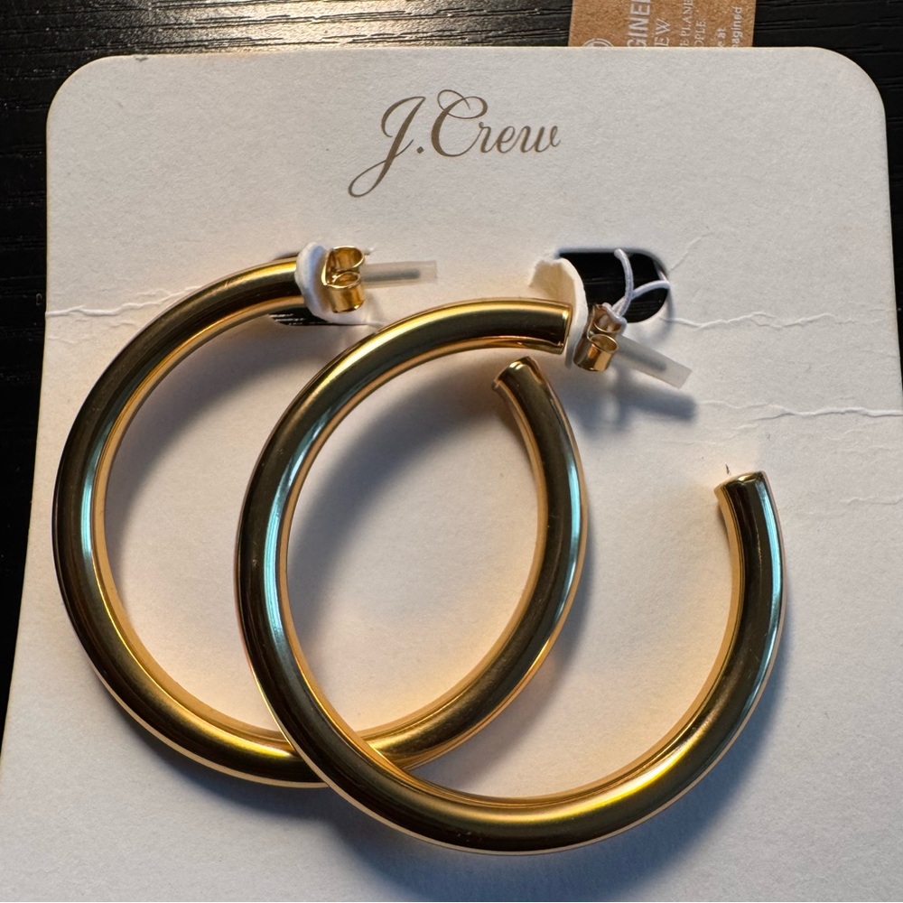 Gold Hoop Earrings